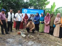 Peletakan Batu Pertama Pembangunan Masjid Ali Farah di Pondok Pesantren Mahasiswa Ar Royyan